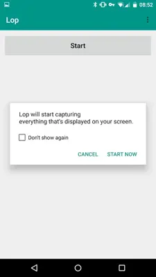 Lop - record your screen android App screenshot 3